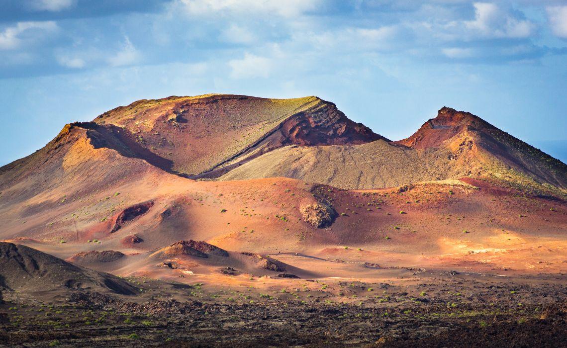 Vue du parc national de Timanfaya à Lanzarote